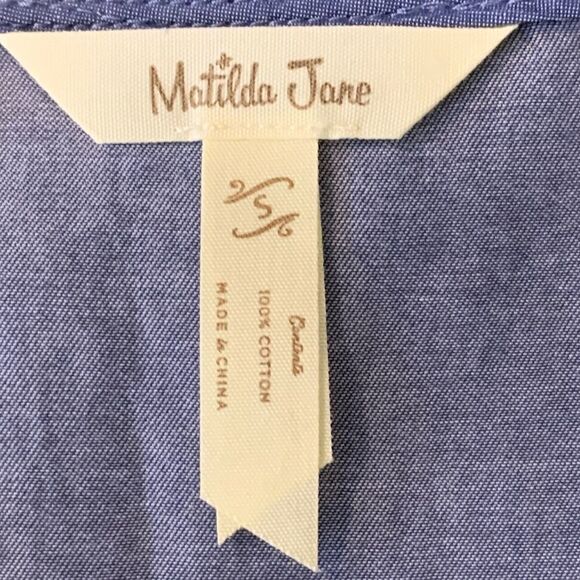 Matilda Jane Hour by Hour Chambray cardigan jacket - Picture 9 of 11